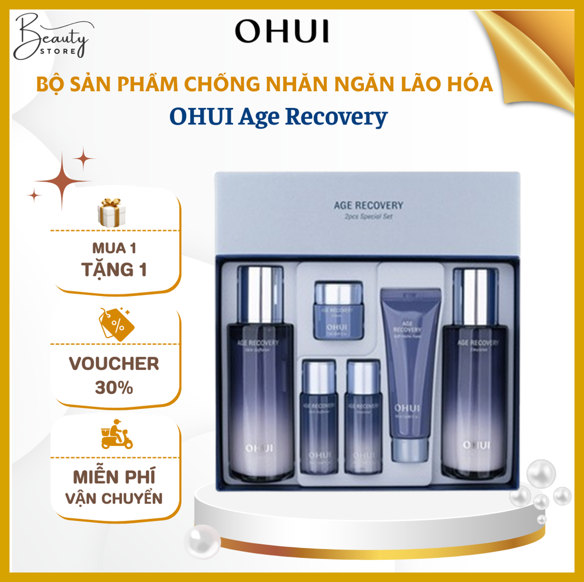 OHUI AGE RECOVERY - BỘ DƯỠNG CHỐNG LÃO HÓA CHUYÊN SÂU