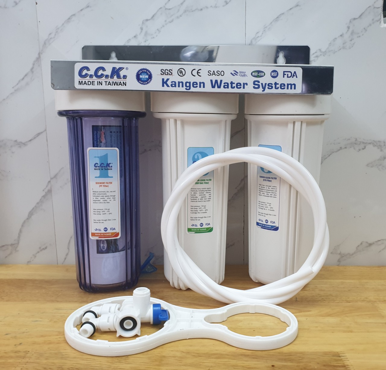 Bộ tiền lọc 3 cấp CCK nhập khẩu Đài Loan
