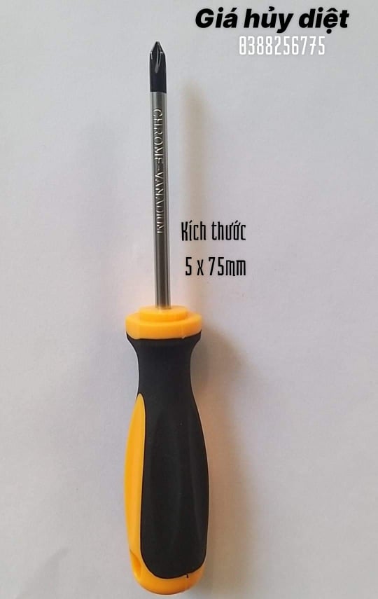 Tua vít đầu bake kích thước 5x75mm