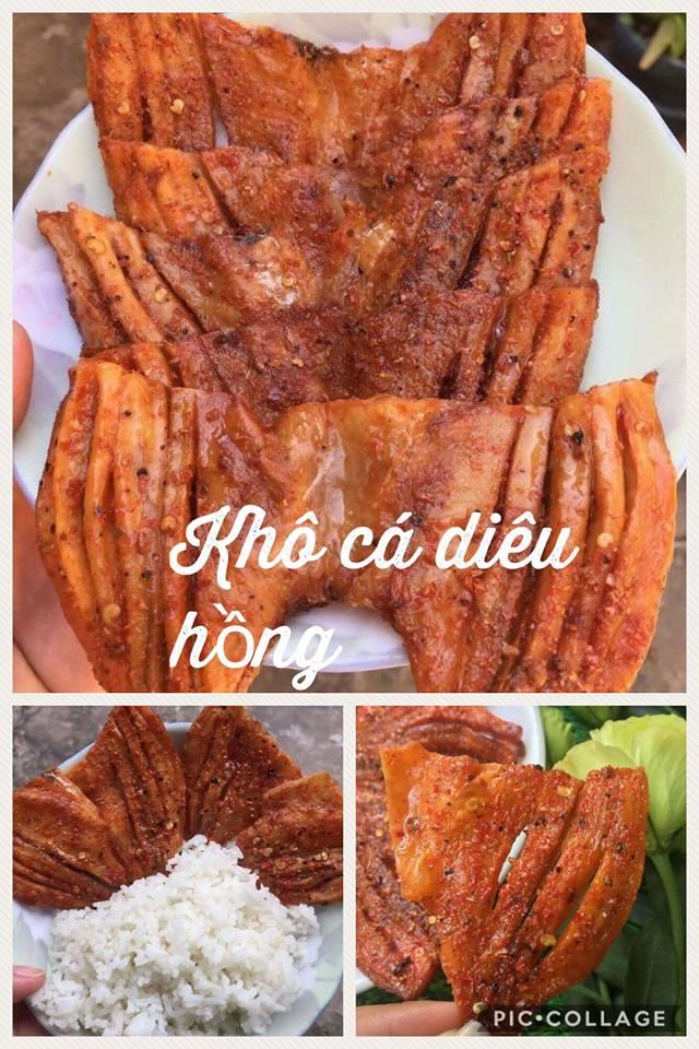 Khô cá diêu hồng tẩm vị