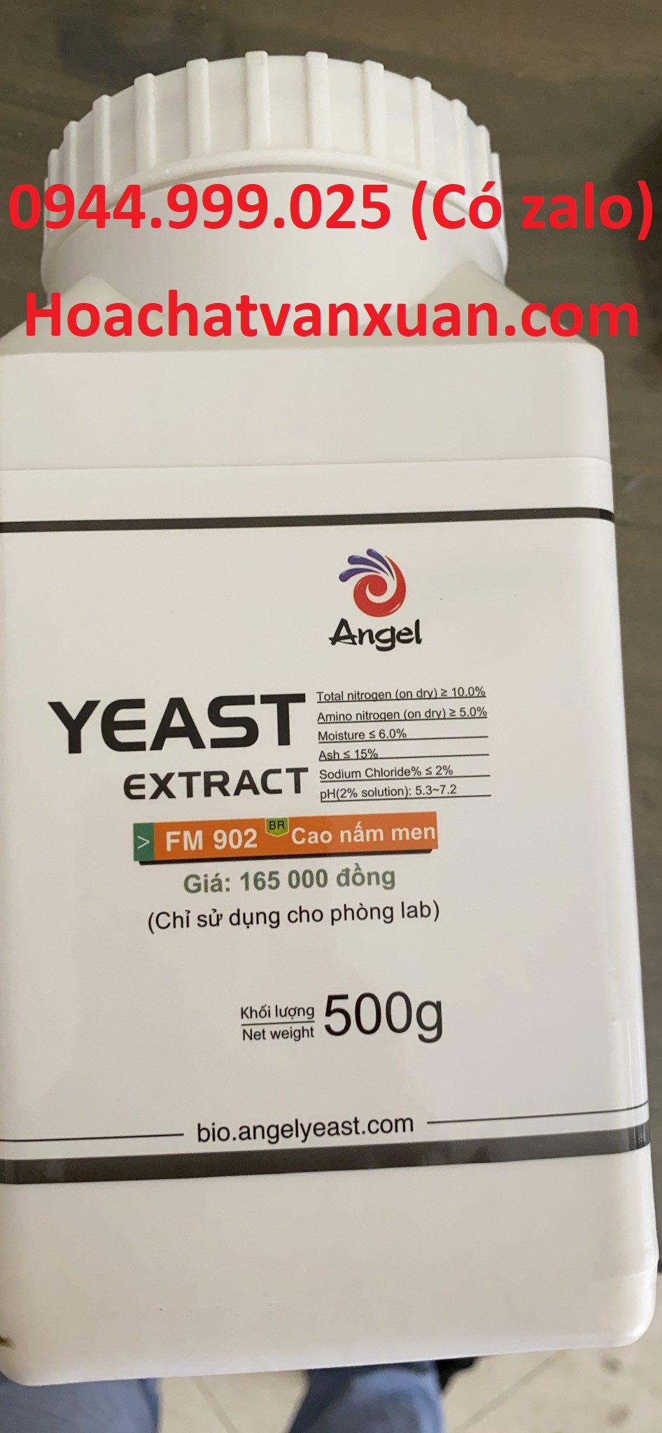Cao nấm men yeast extract FM902 500g nuôi cấy vi sinh, đông trùng hạ thảo hãng Angel