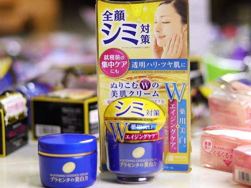 Kem dưỡng trắng da Meishoku whitening Essence Cream Nhật Bản