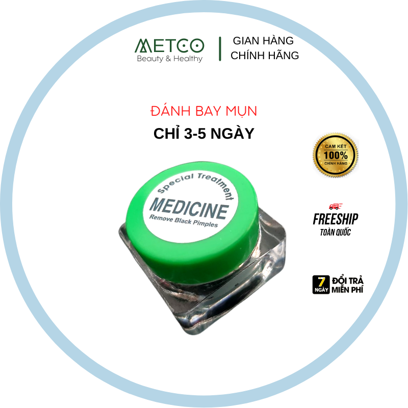 Kem chấm mụn Medicine giảm các loại mụn, mờ thâm chỉ sau 5 ngày