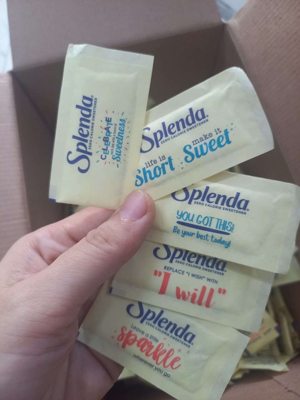 [Set 10 gói/50 gói] Đường ăn kiêng Splenda đường cho người ăn kiêng bệnh đường huyết