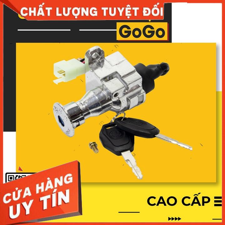 Ổ khóa xe máy điện gogo - hàng chính hãng