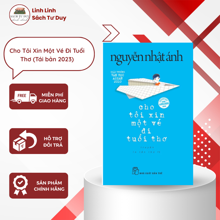 - Combo Nguyễn Nhật Ánh - Tôi thấy hoa vàng trên cỏ xanh - Mắt Biếc - Xin một vé về tuổi thơ