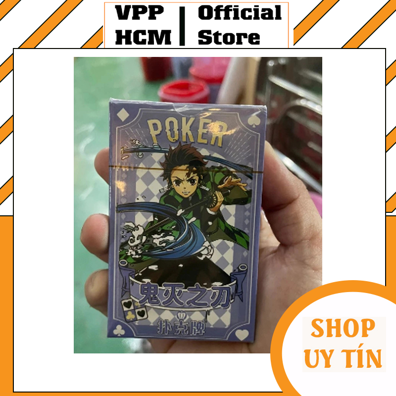 Bộ bài Tây Anime 54 lá, Bộ bài tây hoạt hình 54 mẫu ảnh khác nhau