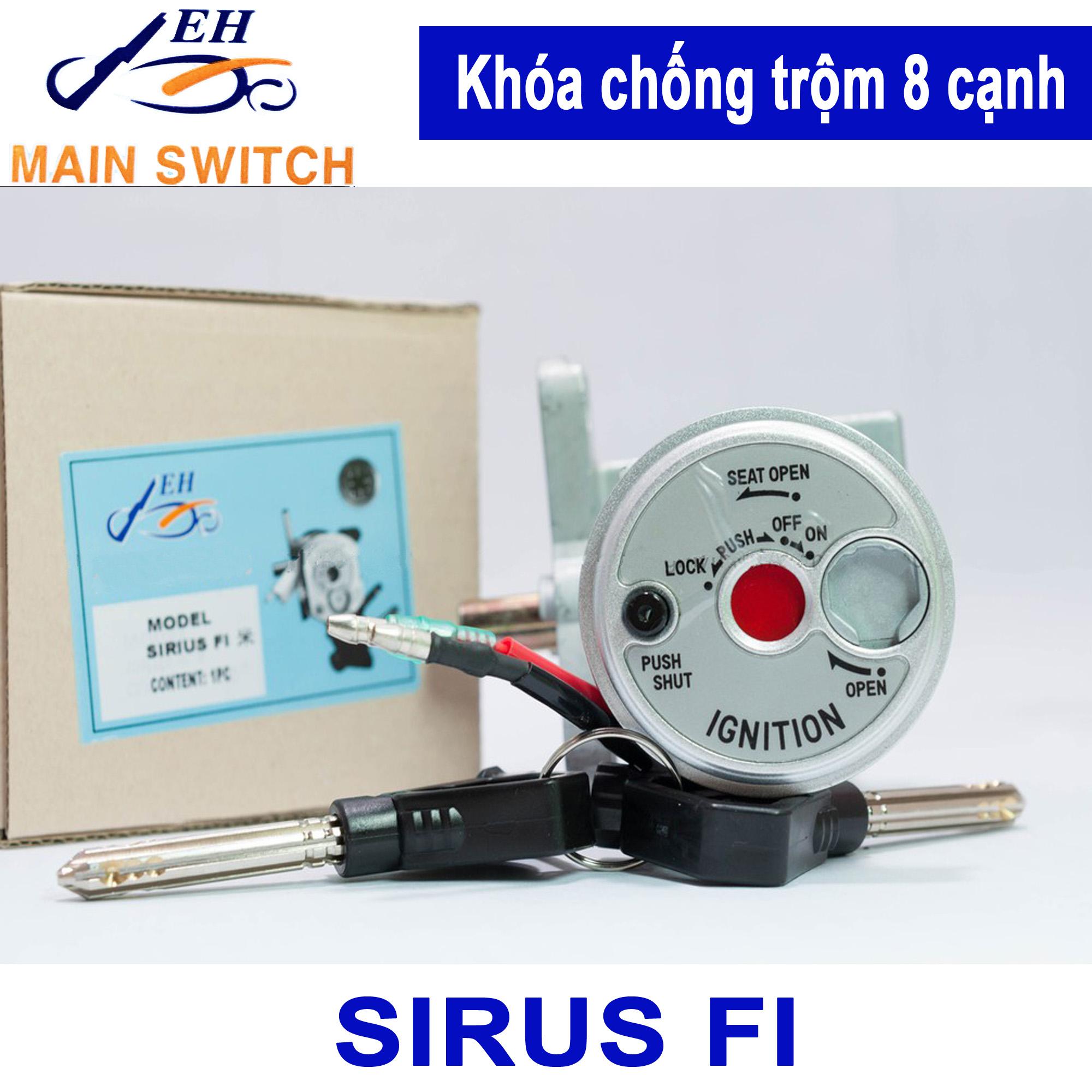 Khóa chống trộm 8 cạnh Sirius FI