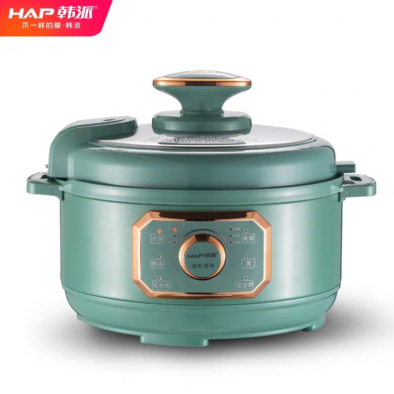 Nồi áp suất , lẩu đa năng hãng aux d301 công suất 1300w tích hợp nhiều tính năng