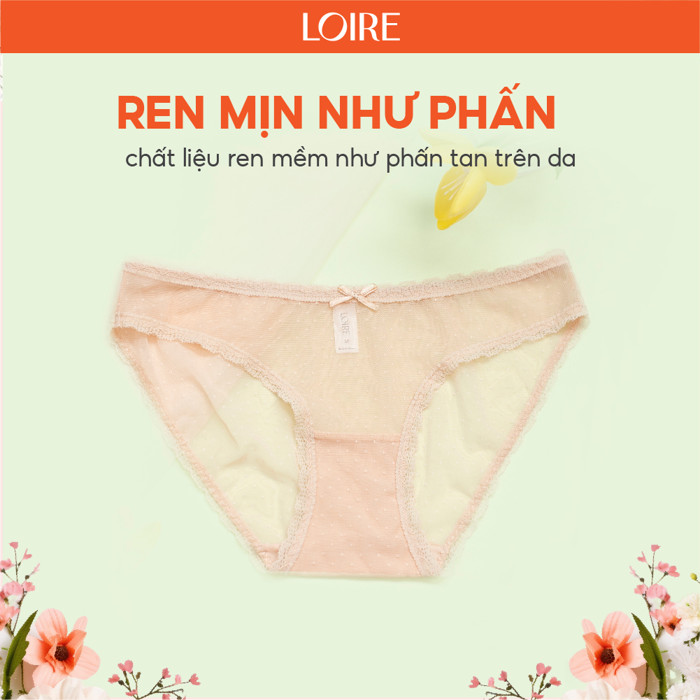 Quần Lót Ren Mỏng Mát Loirechic QLBK30