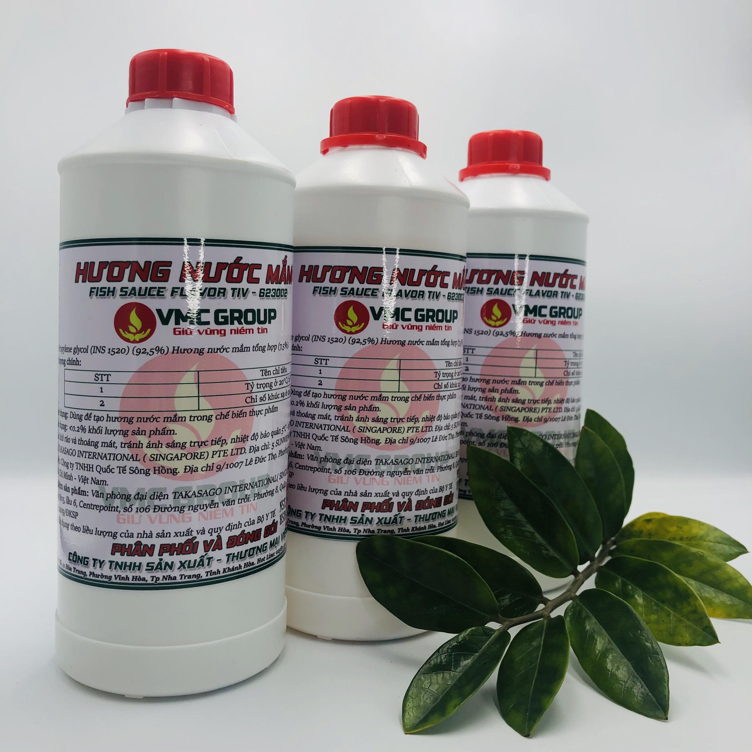 Hương NƯỚC MẮM tạo mùi thơm TỰ NHIÊN cho NƯỚC DÙNG, NƯỚC MẮM, GIÒ CHẢ