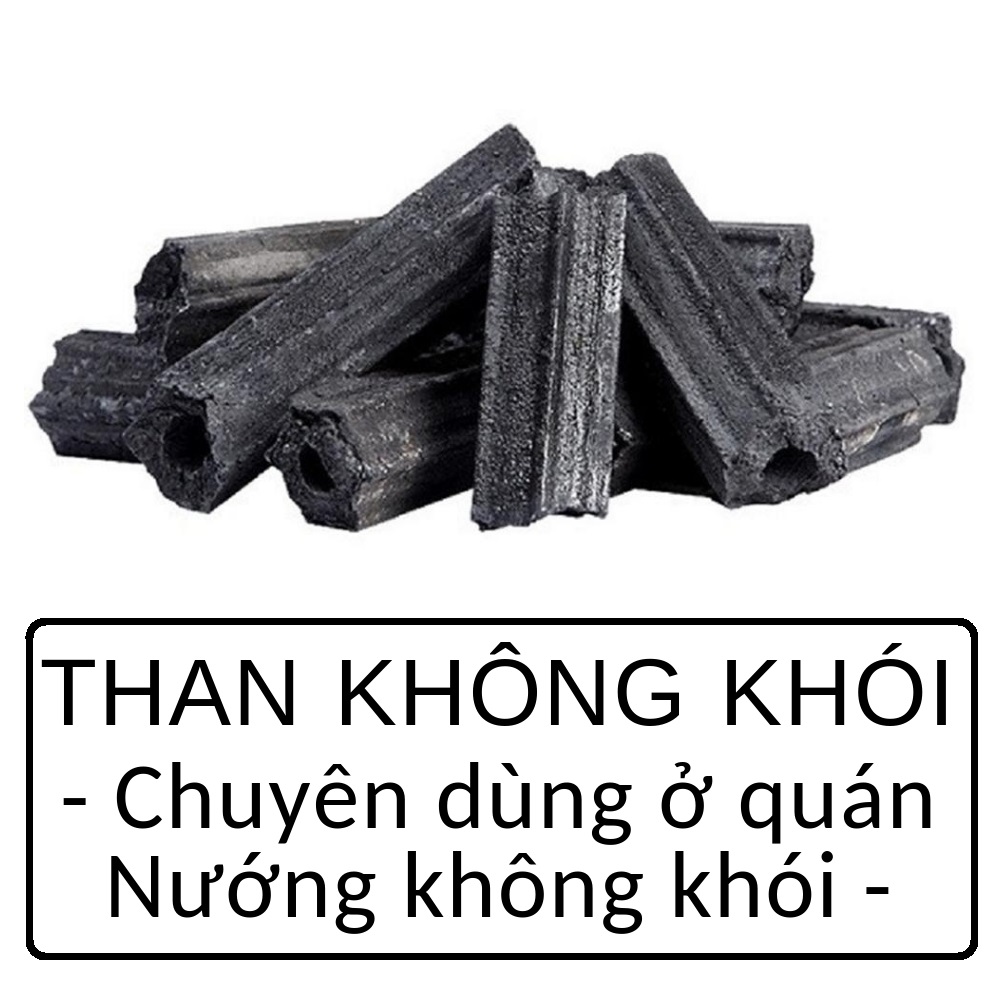 Than sạch không khói an toàn không tỏa khí độc hàng xuất khẩu và bán cho các quán nướng Nhật Bản, Hàn Quốc loại 1kg