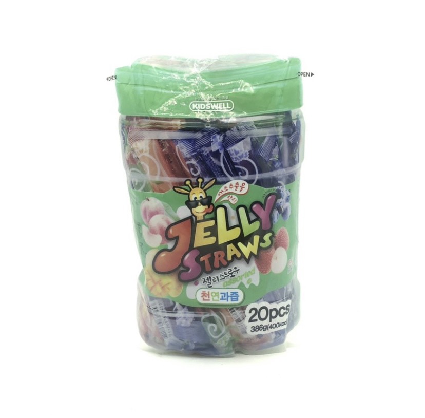 Thạch que trái cây Hàn Quốc 20 que/bịch