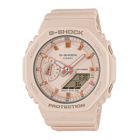 Đồng hồ nữ dây nhựa casio g-shock gma-s2100-4adr chính hãng - gma-s2100-4a