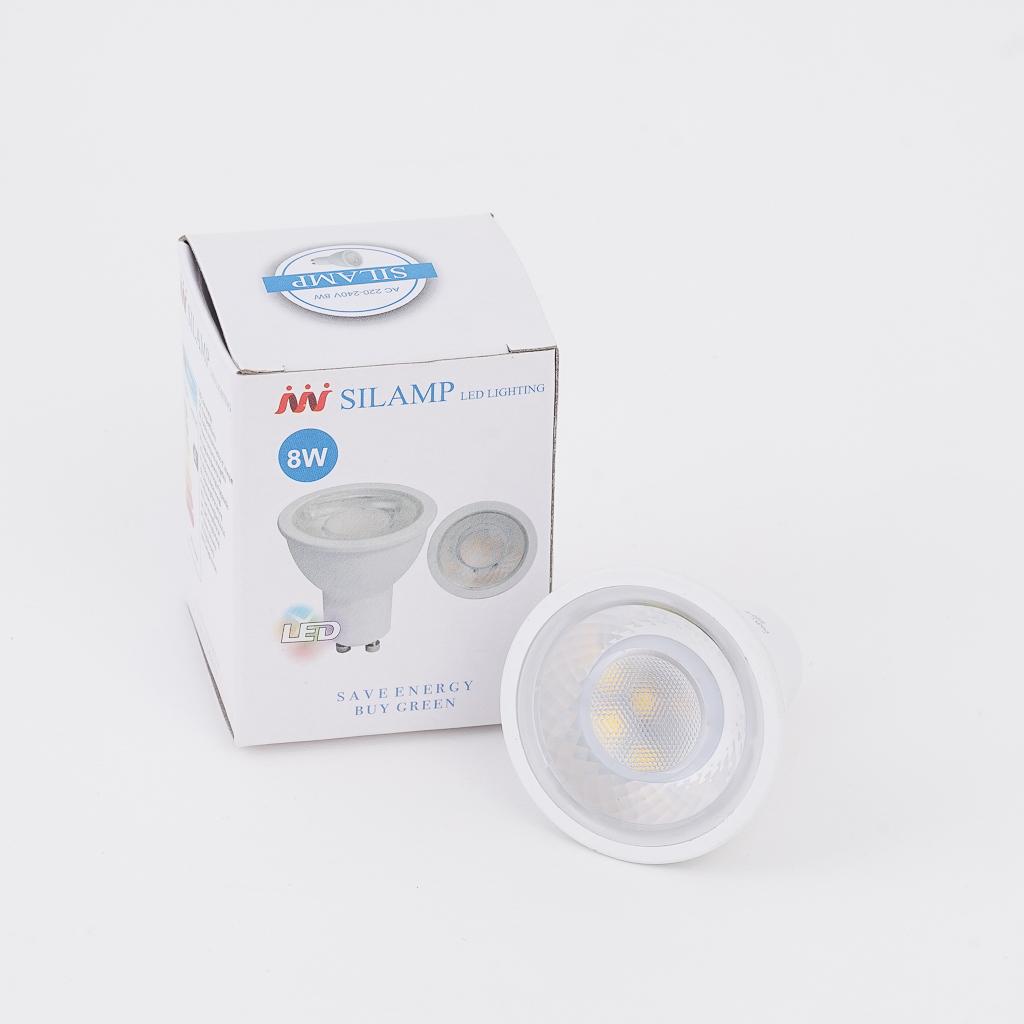 Led búp gu10 6w new
