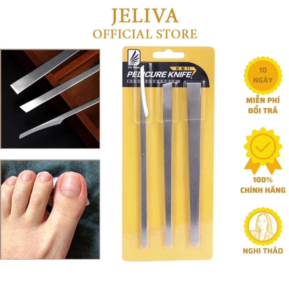 Bộ lấy khoé cạo gót chân set 3 cây