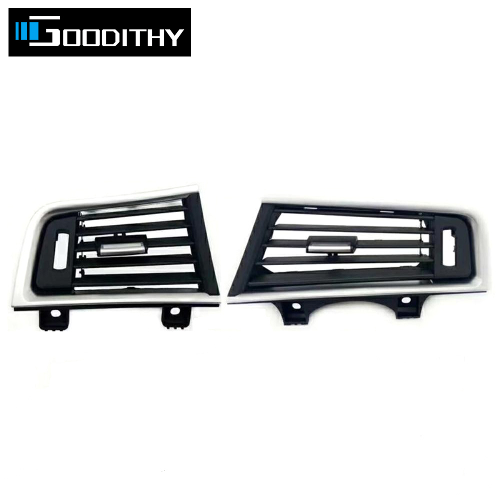 Xe phía trước bên phải tươi điều hòa không khí AC Vent lưới tản nhiệt Outlet bìa cho BMW 5 Series GT F07 528 535 550 2010-2017 64229142588