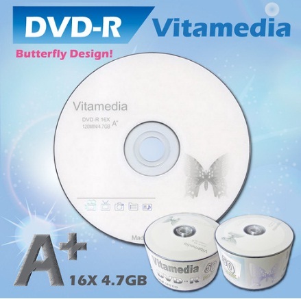 Đĩa trắng dvd vitamedia 4.7g lốc 50 full box