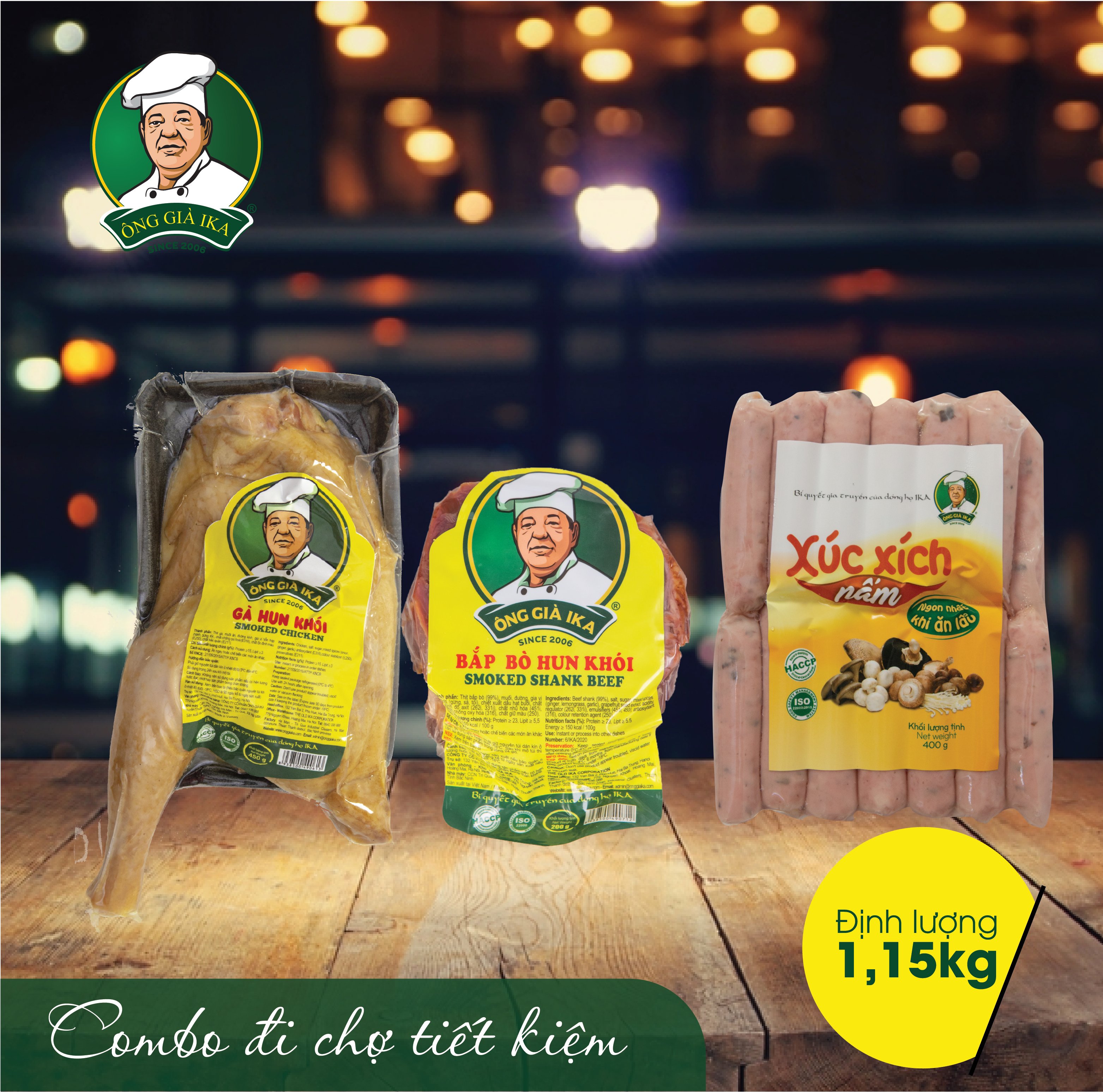 Combo đi chợ tiết kiệm