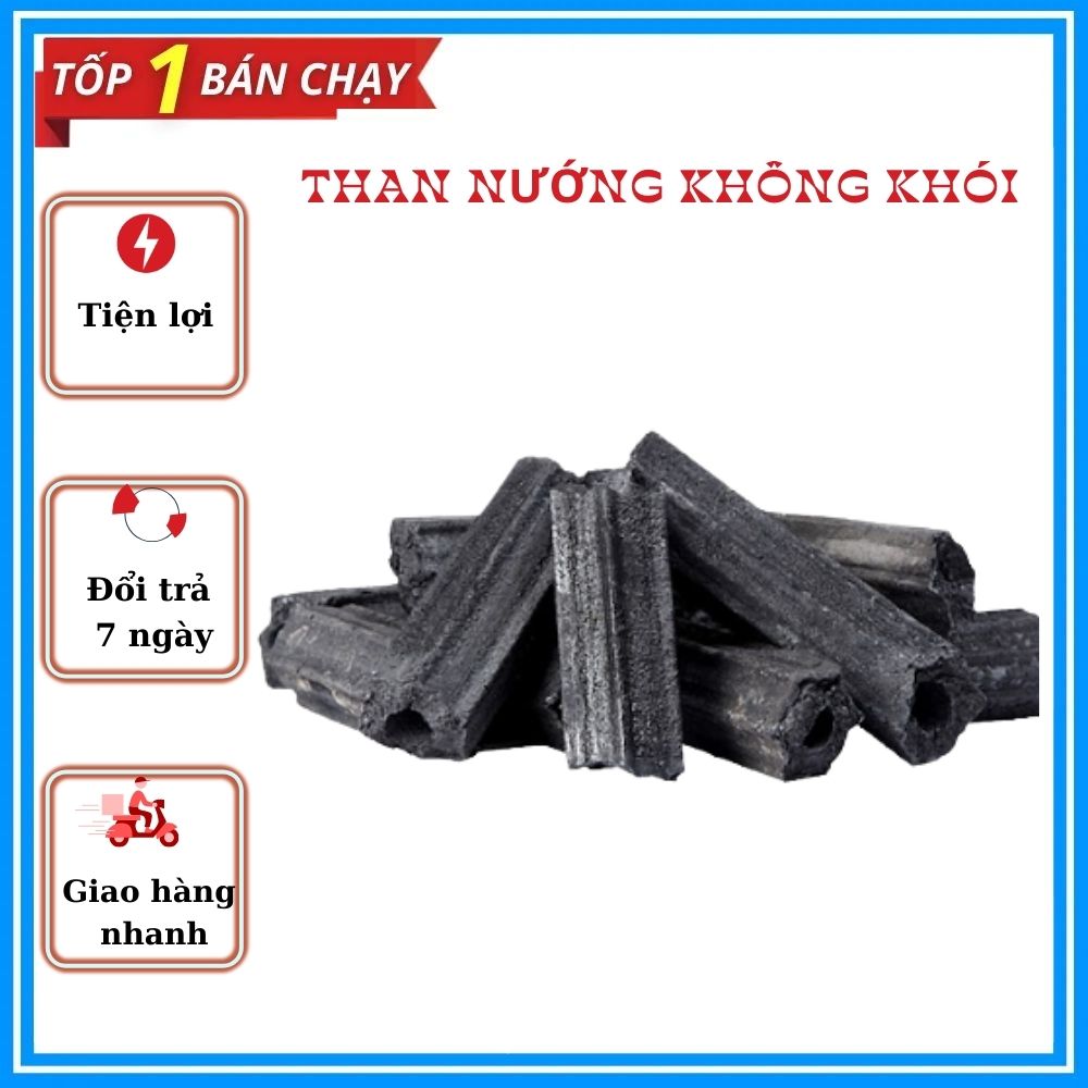 ( Tặng kèm cồn thạch )Than nướng, than nướng  không khói , than sạch , than an toàn xuất khẩu cao cấp hộp 2 kg chuyên dùng cho quán nướng Nhật bản và Hàn Quốc