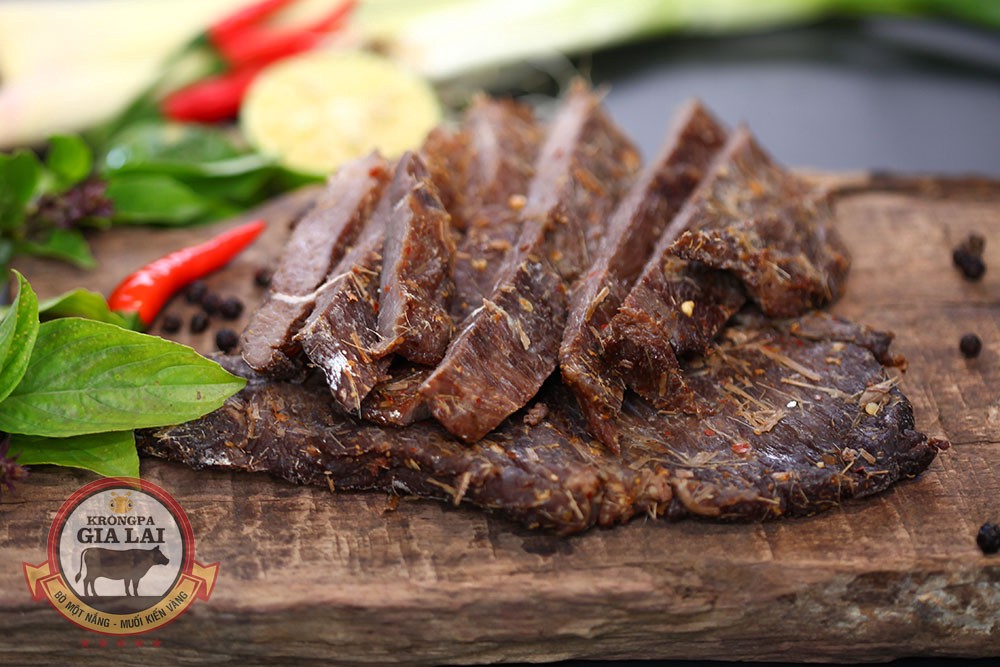 Bò 1 Nắng Muối Kiến Vàng Krông Pa (1kg)