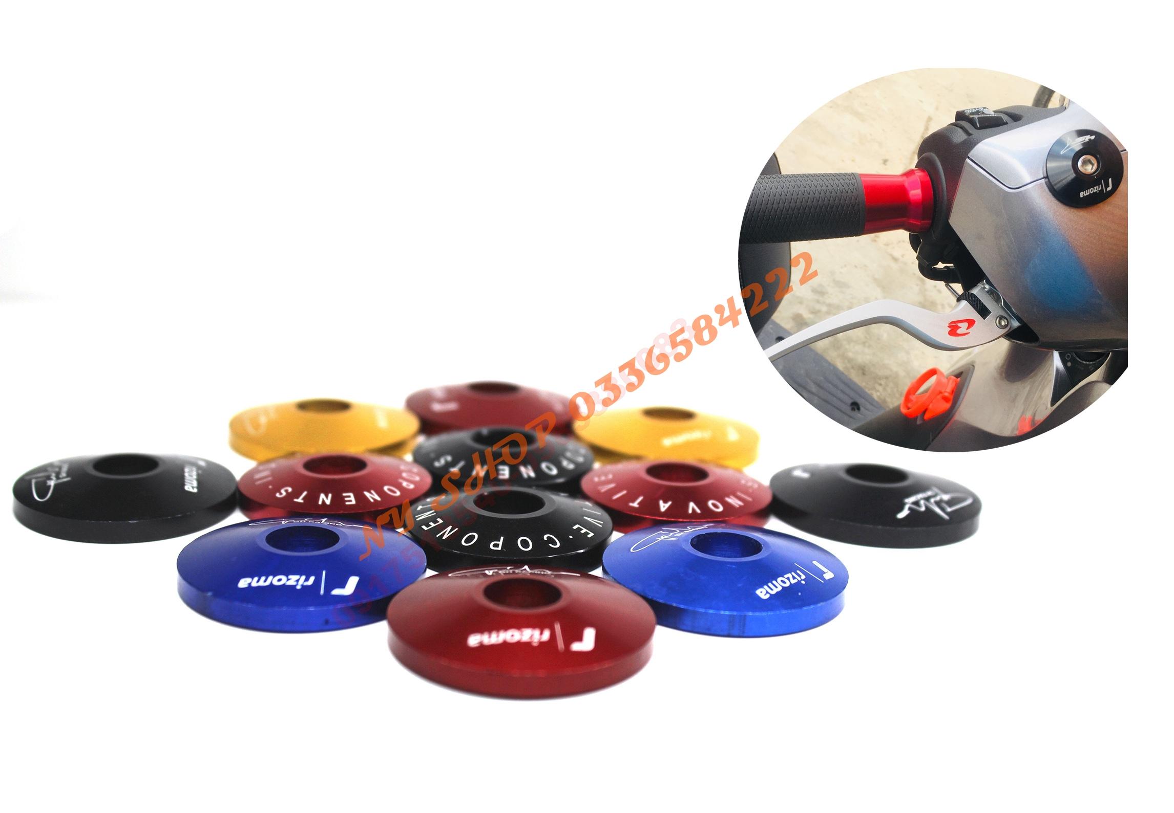 Nút bịt gương Rizoma loại lớn hàng đẹp cho SH 2017-2019 (tùy chọn 1 chiếc và 1 đôi).