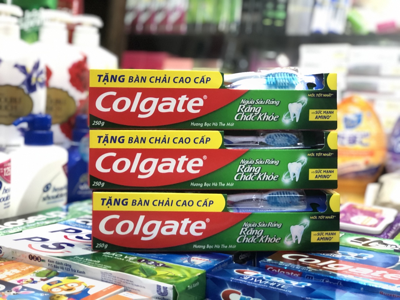 [HCM]Kem đánh răng Colgate ngừa sâu răng 225g