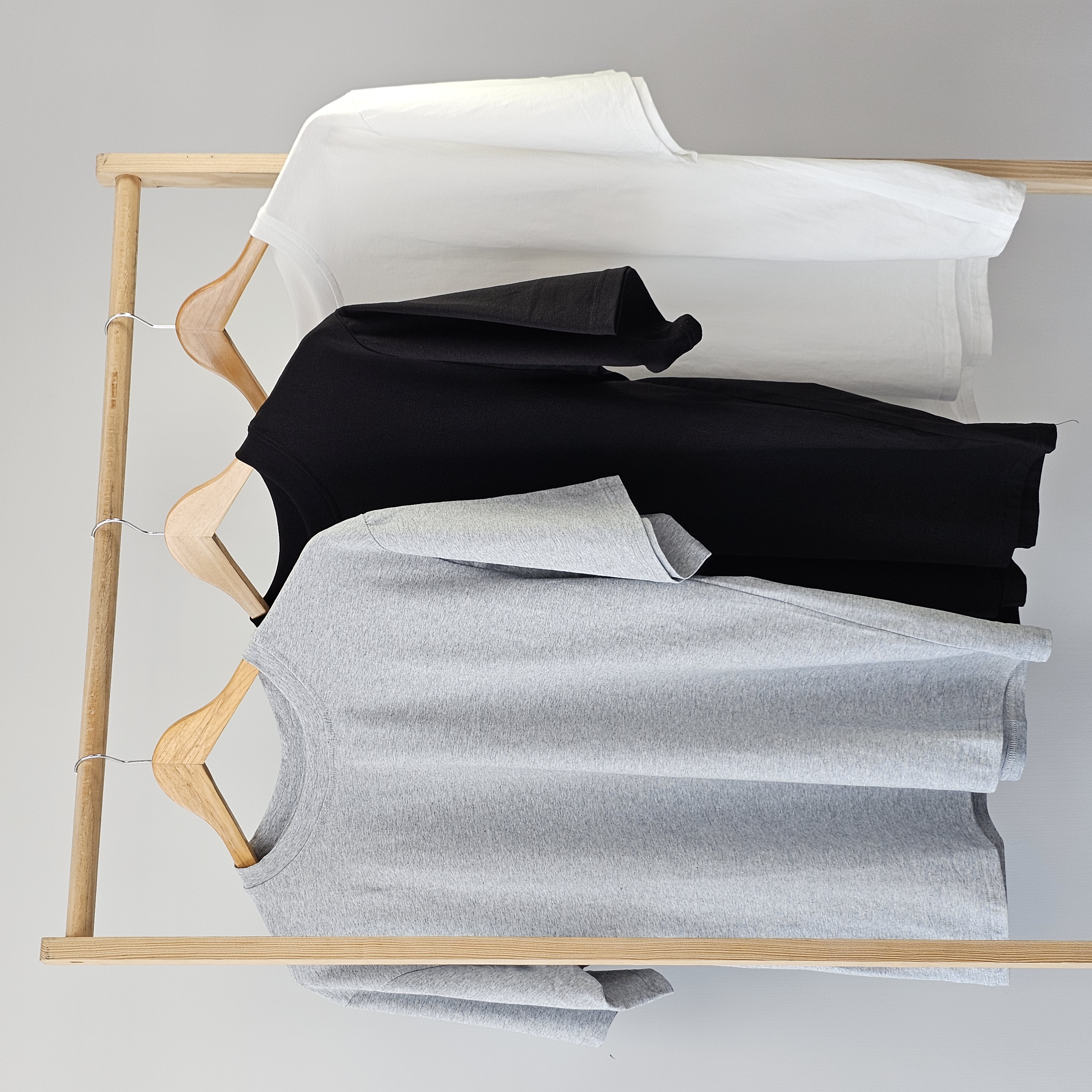 [Choice Label] Áo Thun Nam Cotton Mềm - màu trơn cổ tròn tay ngắn