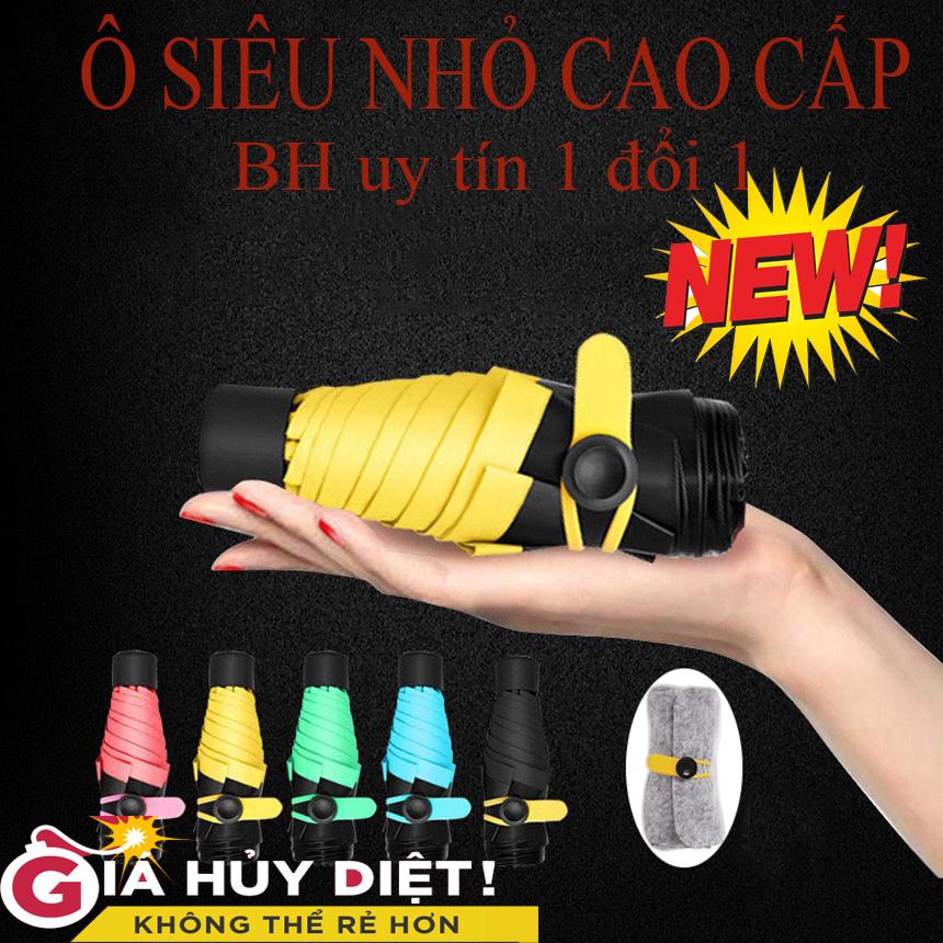 Ô dù che mưa nắng gấp nhỏ gọn, thiết kế thời trang, Ô Dù Mini Có Thể Bỏ Túi,  ô cao cấp chống tia UV loại đẹp,  ô che nắng loại đẹp, thiết kế tinh tế, sang trọng , ô dù chống thấm mưa cực tốt, ô nhỏ chắc chắn  được Bảo Hành toàn quốc