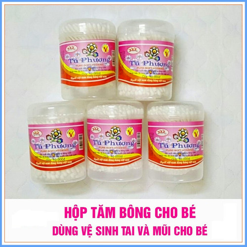 Tăm bông cho trẻ Tăm bông sơ sinh, bông ngoáy tai, tăm bông cho, đồ sơ sinh