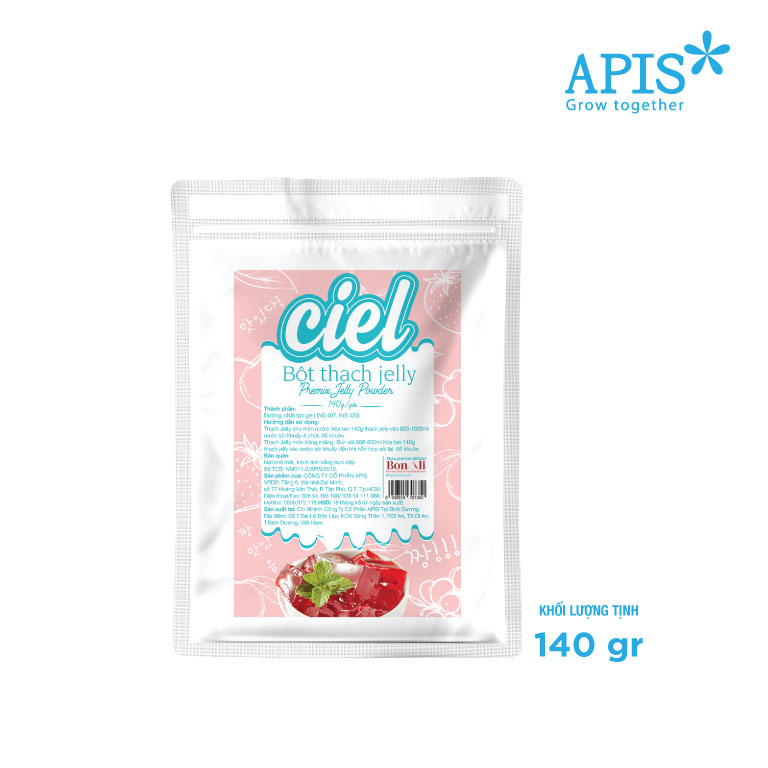 [HCM]1 GÓI BỘT THẠCH JELLY CIEL 140G