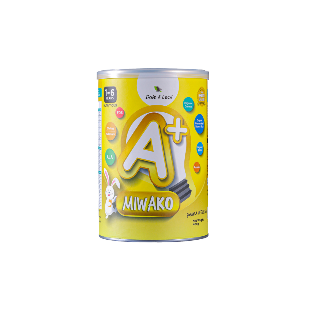 Milk Miwako + a box 400g flavor vanilla imported Malaysia, milk, milk allergy nitrogen milk cow-development support height and intelligence for child-bookstore Montessori - 2
