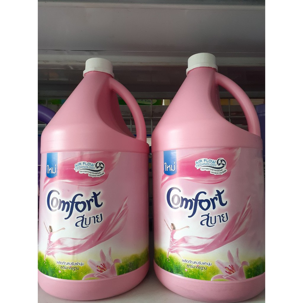 Nước xả Comfort Thái Lan can 3600ml chính hãng
