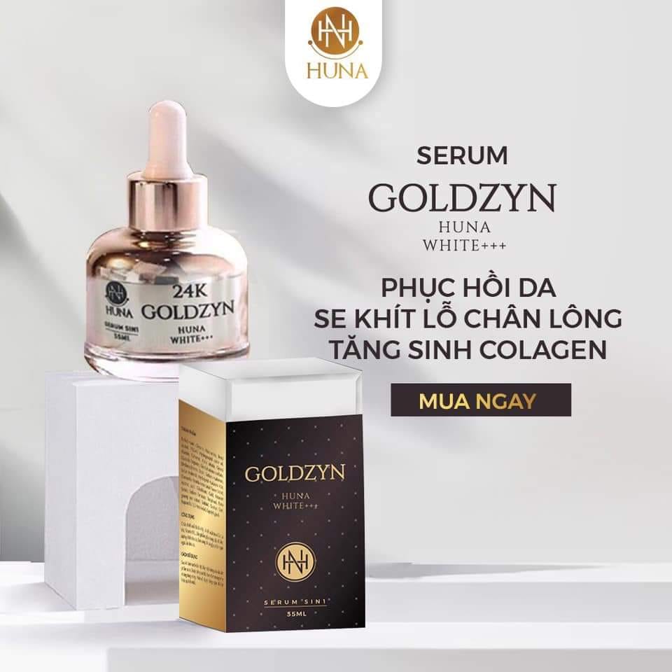 Serum 24k goldzyn huna white+++ chính hãng