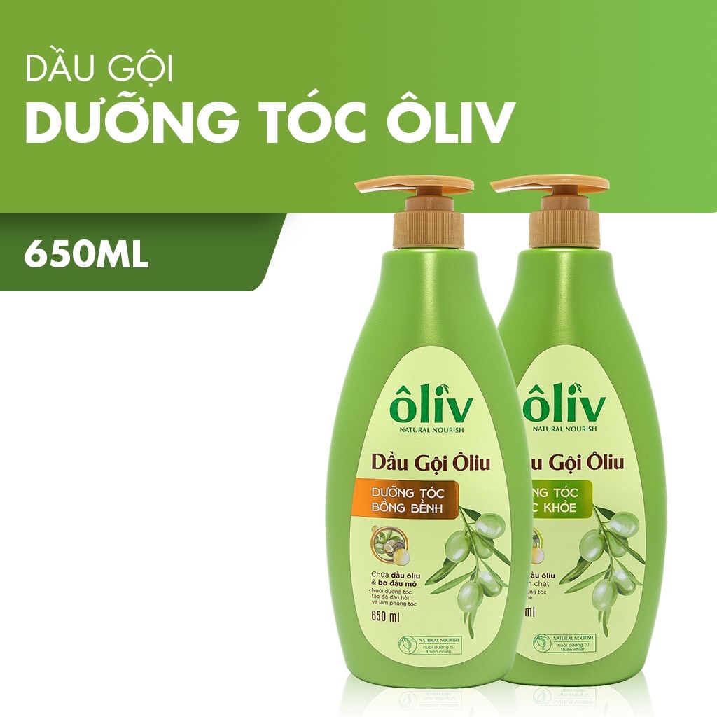 Dầu gội ôliv dưỡng tóc 650ml