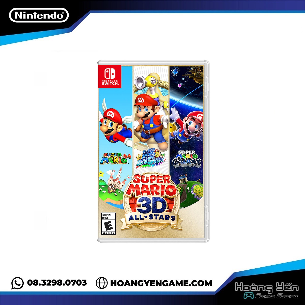[HCM]Thẻ Game Super Mario 3D All-stars Nintendo Switch