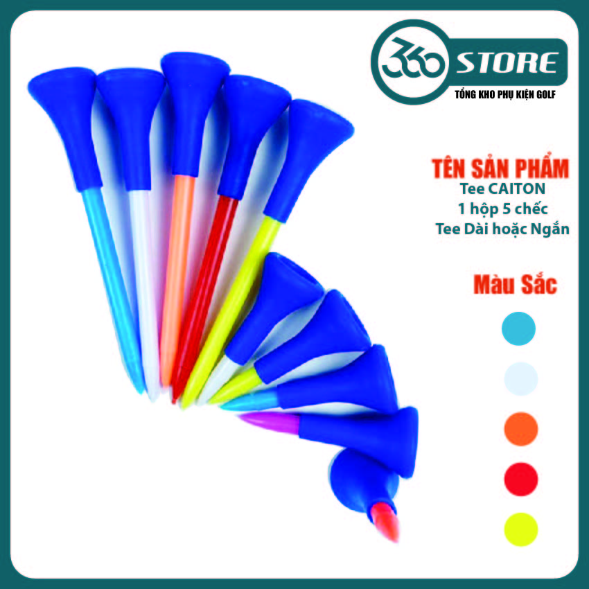 Cation golf tee-4,2 cm golf short plastic tee-with ball Root soft rubber tip-8,3 store