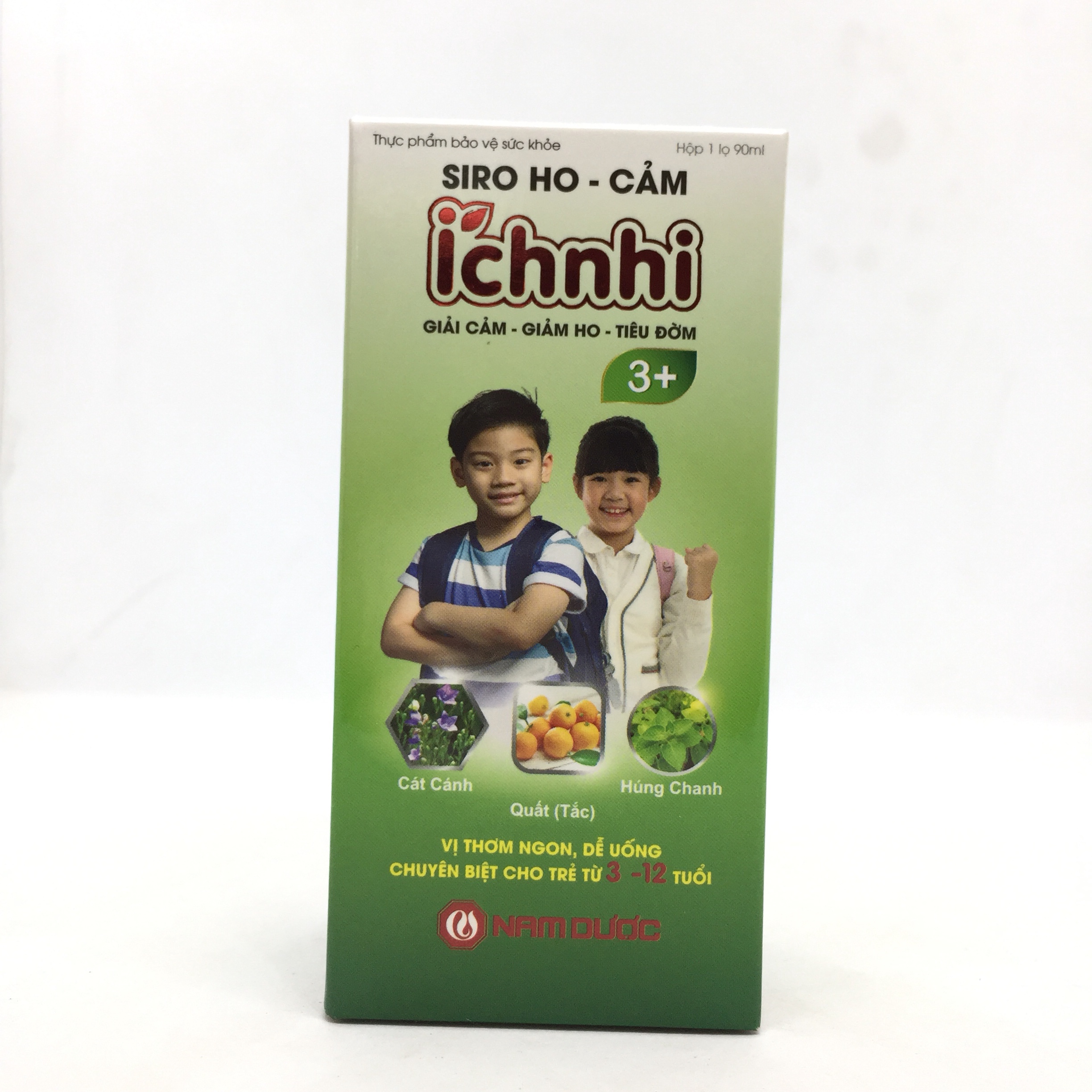 Siro ho cảm ích nhi-giảm ho cảm,ho có đờm ,viêm họng viêm phế quản-chai 90ml