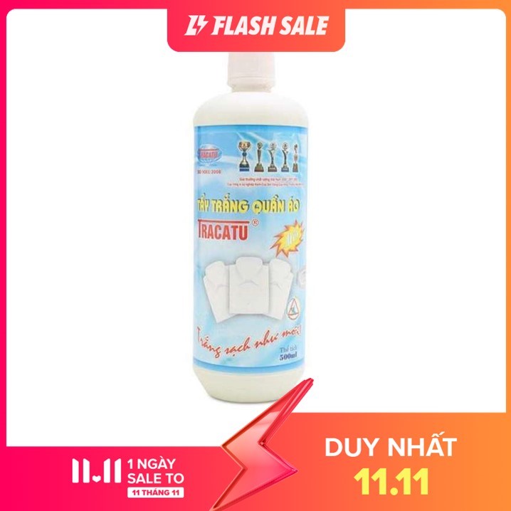 TẨY MỐC QUẦN ÁO TRACATU 500ml HÀNG VIỆT NAM