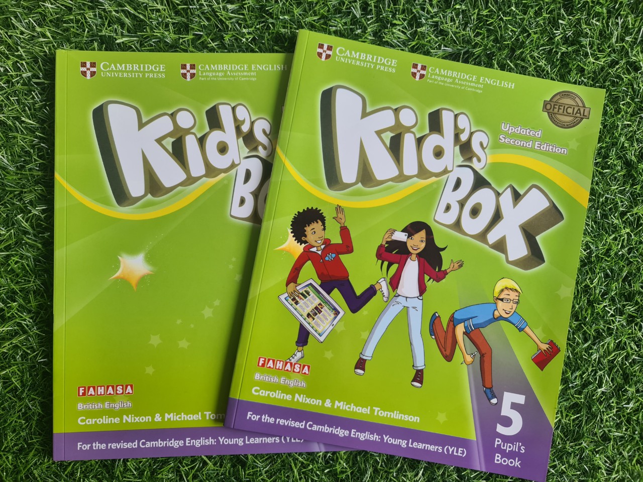 Sách kid's box 5 updated 2nd edition - trọn bộ 2 cuốn không kèm cd