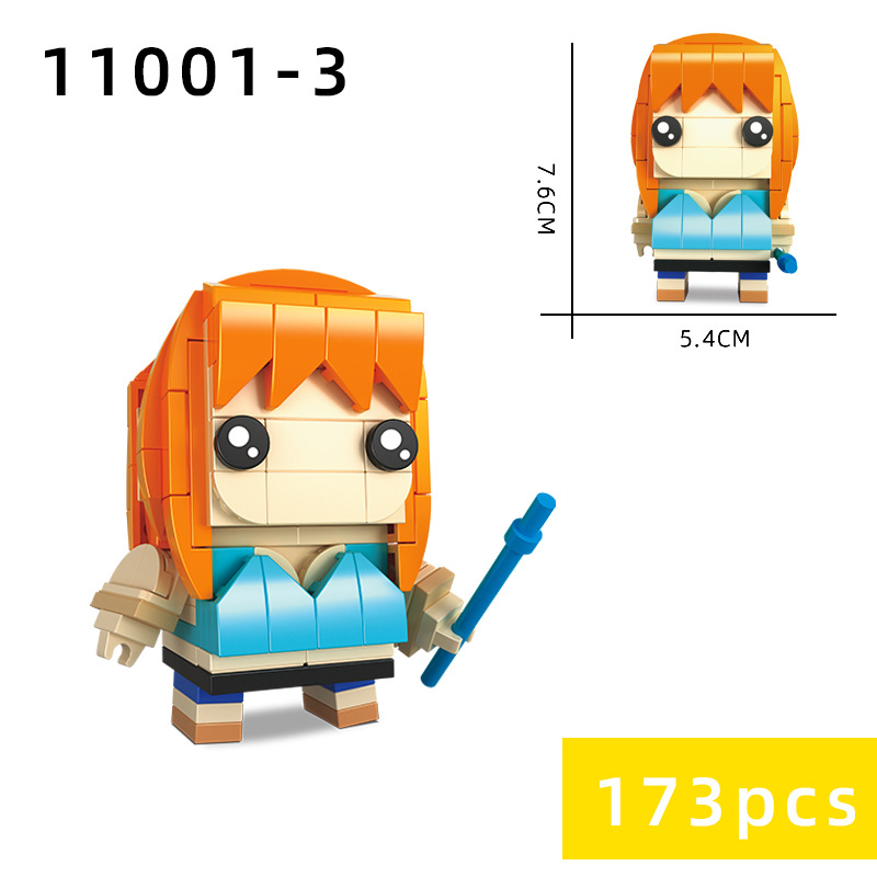 Lego One Piece Mô Hình One Piece Đảo Hải Tặc Các Nhân Vật Luffy Zoro Sanji Robin Chất Liệu Nhựa ABS Cao Cấp annhienstore19