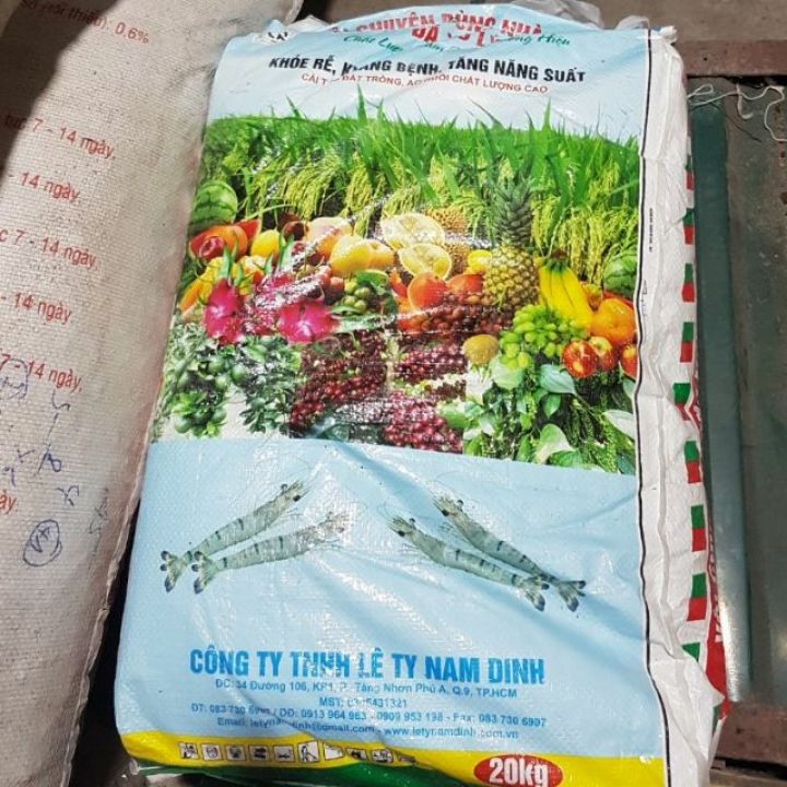 Vôi bột nông nghiệp đã được xử lý dùng cải tạo đất, khử chua, xử lý giá thể