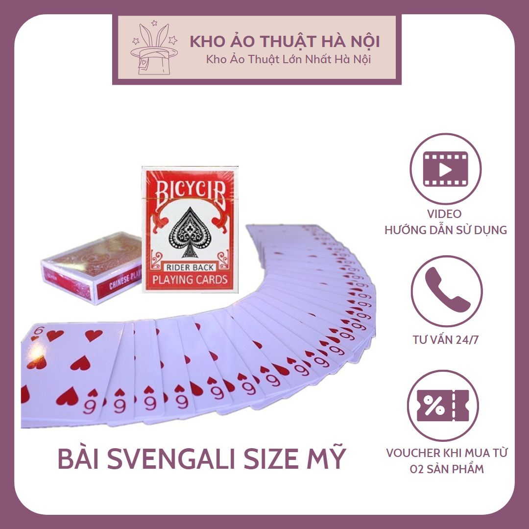 Bộ bài ảo thuật- svengali deck