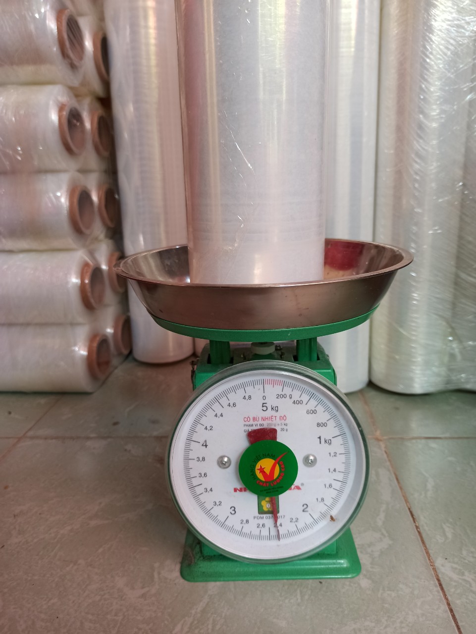 Combo 2 cuộn màng chít, màng bọc hàng 50 cm - lõi siêu nhẹ