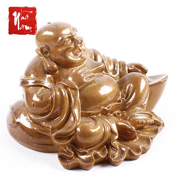 Phật di lặc hoan hỉ đồ chơi bàn trà phụ kiện bàn trà trà đạo phong thủy bàn trà đổi màu