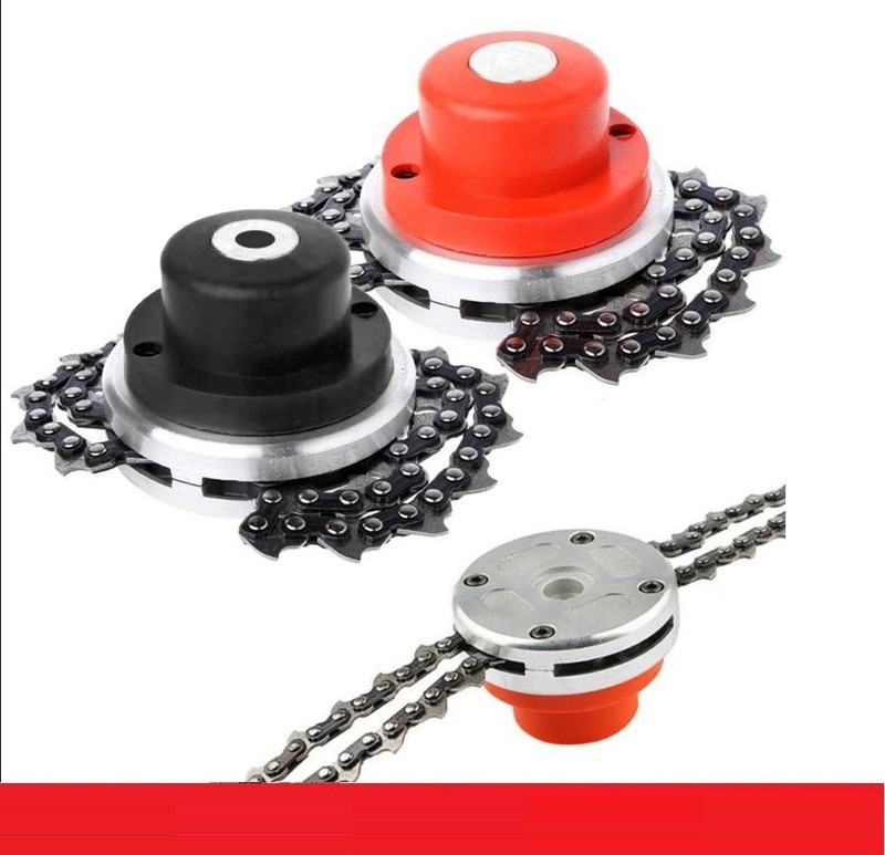 Lưỡi cắt cỏ xích lưỡi cắt tận gốc Tốc độ cắt nhanh, tiết kiệm thời gian và bảo vệ sức khỏe. Cắt các loại cây cỏ từ bụi rậm đến cây cỏ thấp, gai, dây leo..