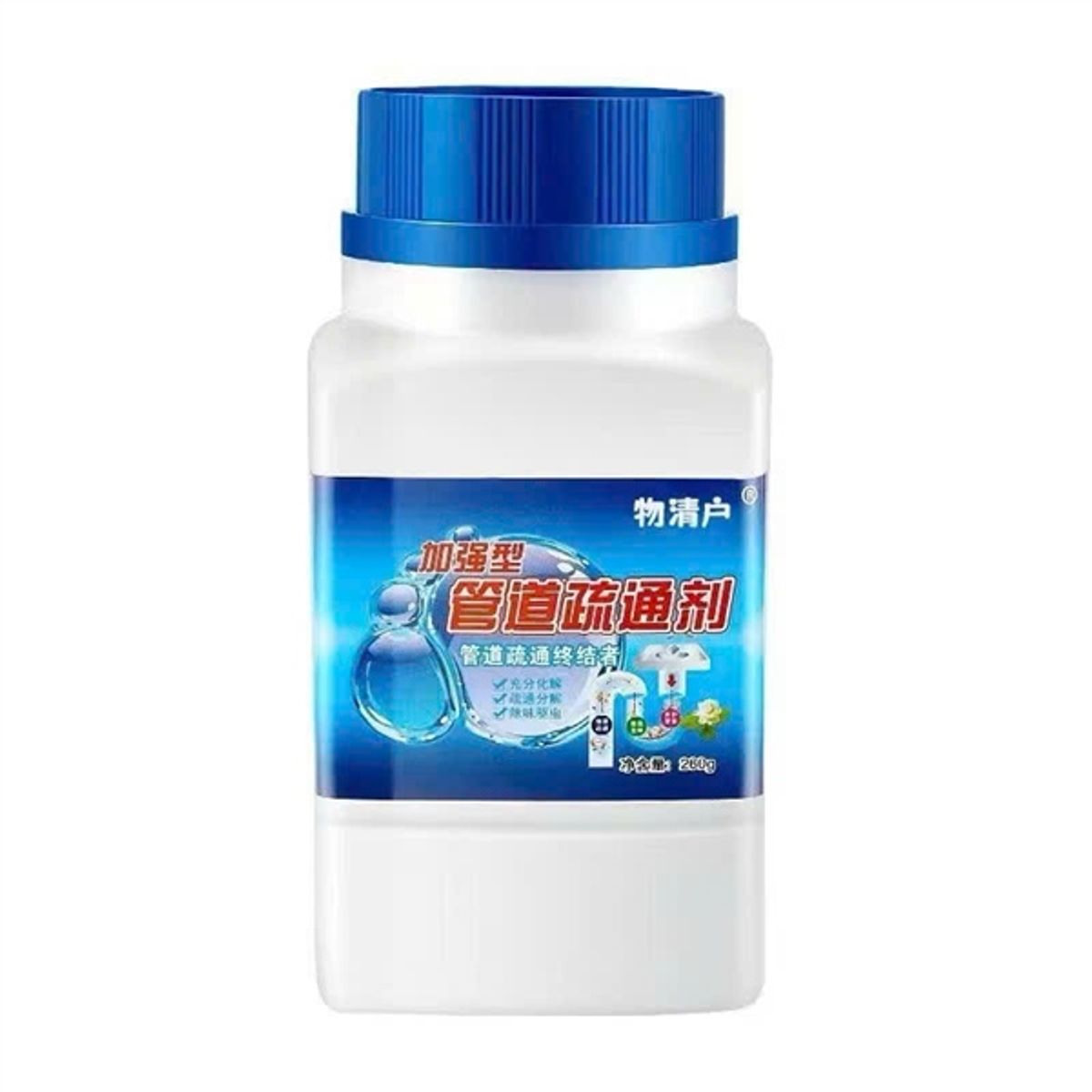 Bột Thông Bồn Cầu Thông Cống Nghẹt Tiện Lợi 268g