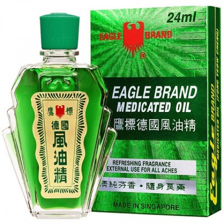 Dầu gió xanh con ó 24ml singapore
