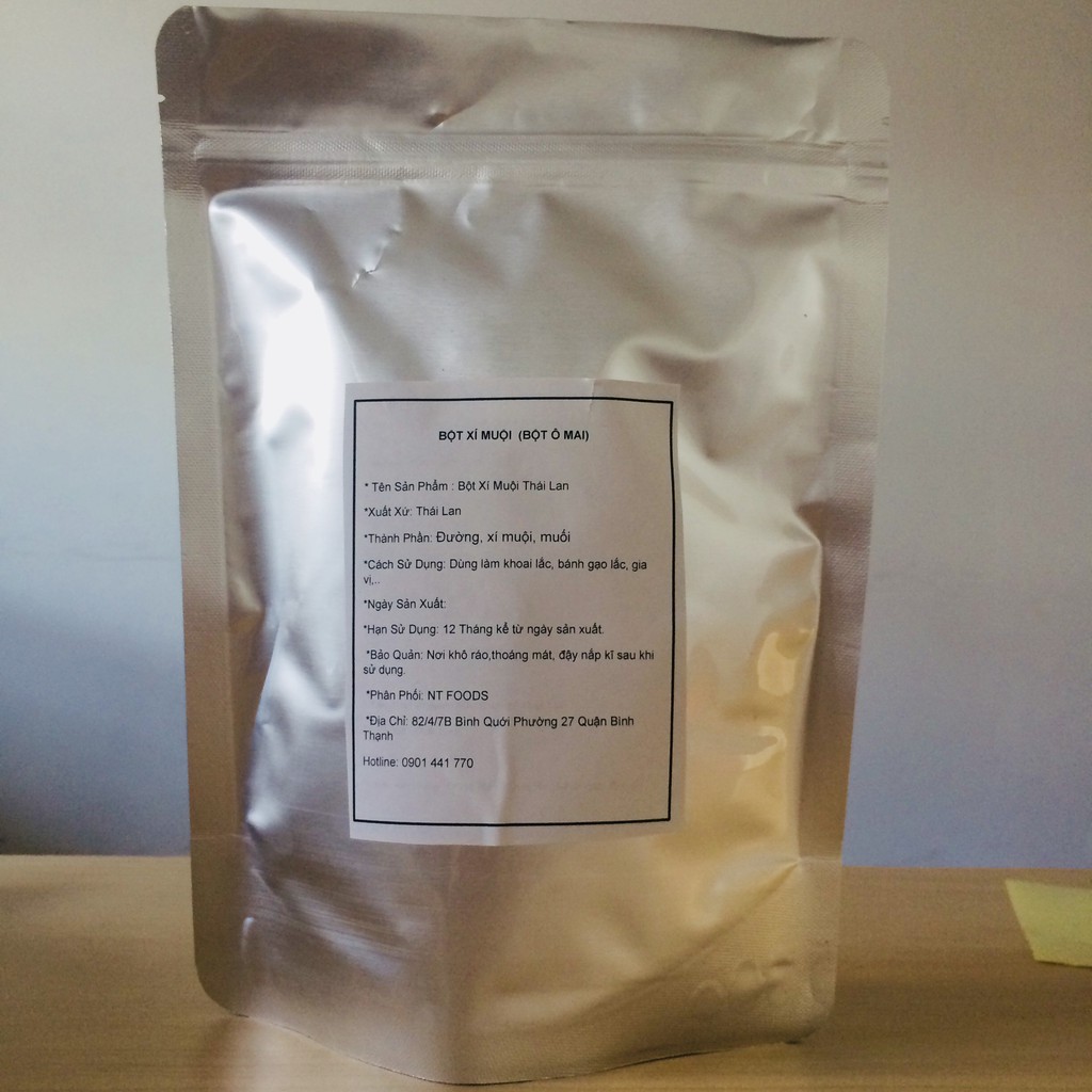 Bột xí muội lắc thái lan 500g
