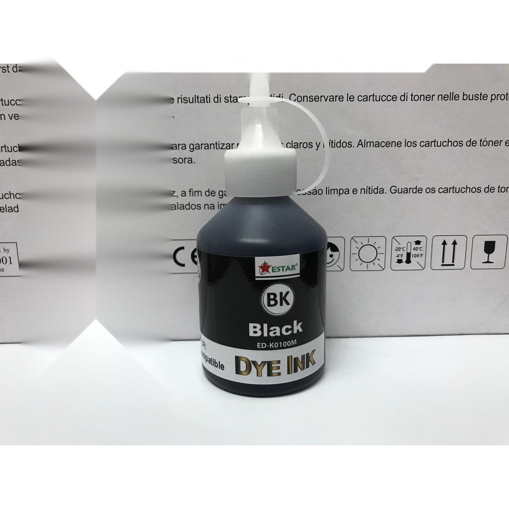Mực nước - Mực in phun dùng cho máy in Epson, Brother giá rẻ, chất lượng cao loại 100ml
